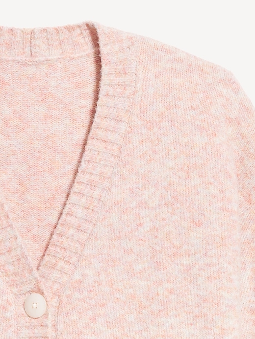 Image number 5 showing, Slouchy Wool-Blend Cardigan Sweater