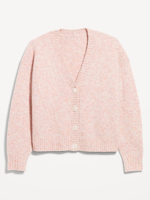 Image number 4 showing, Slouchy Wool-Blend Cardigan Sweater