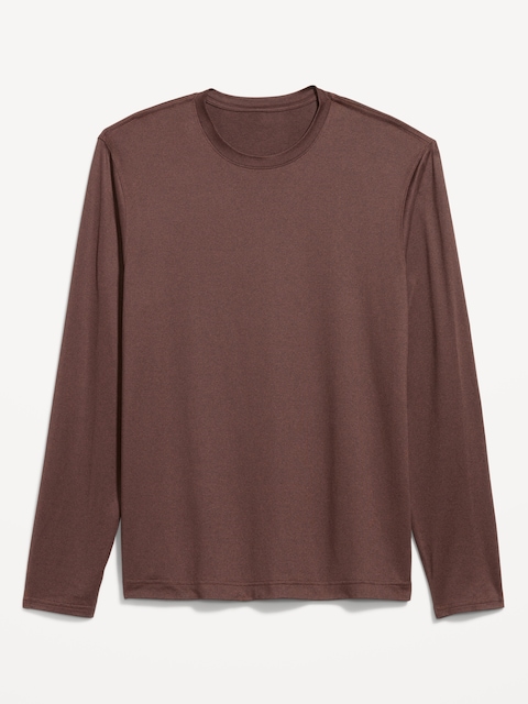 CloudMotion Long-Sleeve T-Shirt - Tannin Brown