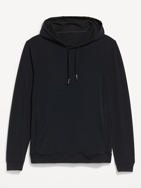 Recharge Knit Pullover Hoodie - Black Jack
