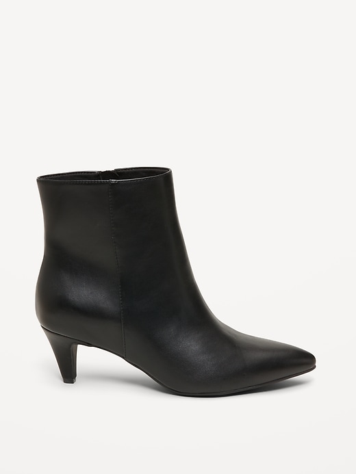 Image number 3 showing, Kitten Heel Booties for Women