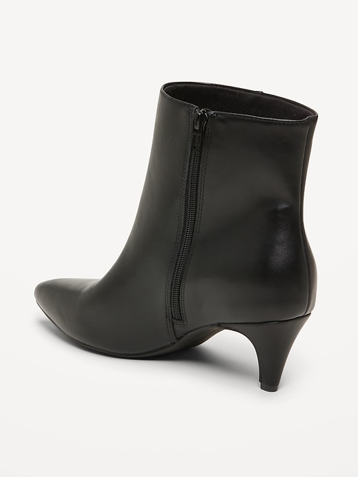 Image number 4 showing, Kitten Heel Booties for Women