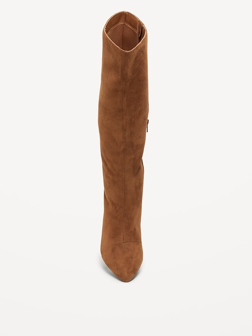 Image number 2 showing, Tall Kitten Heel Boots for Women