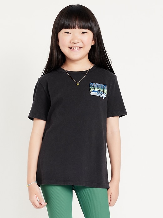Image number 3 showing, NFL™ Seattle Seahawks™ Gender-Neutral Graphic T-Shirt for Kids