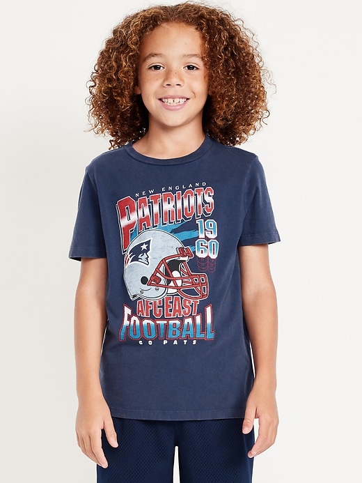Image number 3 showing, NFL™ Patriots™ Gender-Neutral Graphic T-Shirt for Kids