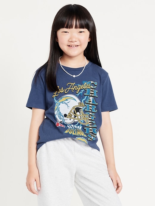 Image number 3 showing, NFL™ Los Angeles Chargers™ Gender-Neutral Graphic T-Shirt for Kids