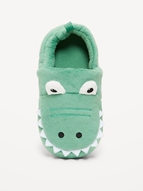 Image number 2 showing, Velour Critter Slippers for Toddler
