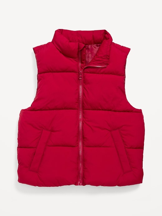 Image number 1 showing, Water-Resistant Quilted Puffer Vest for Boys