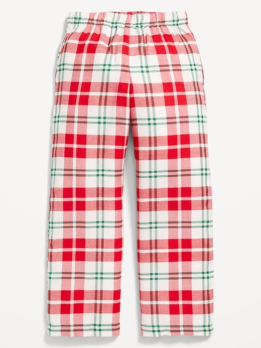 Image number 2 showing, Gender-Neutral Plaid Flannel Pajama Pants for Kids