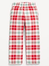 Image number 2 showing, Gender-Neutral Plaid Flannel Pajama Pants for Kids
