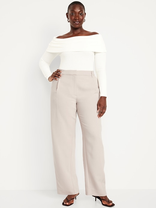 Image number 5 showing, High-Waisted Taylor Barrel Ankle Pants