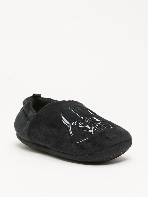 Image number 1 showing, Star Wars™ Gender-Neutral Velour Slippers for Kids