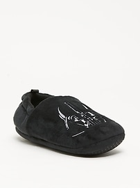 Image number 1 showing, Star Wars™ Gender-Neutral Velour Slippers for Kids