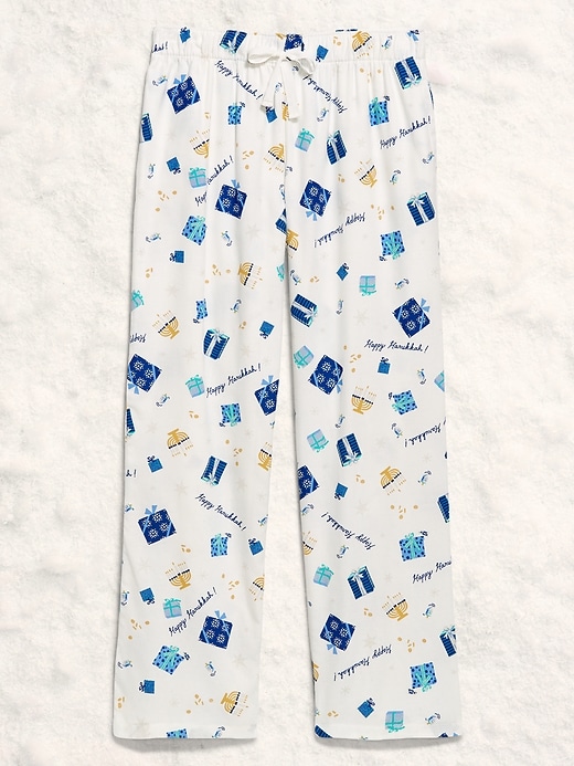 Image number 4 showing, Printed Flannel Pajama Pant Set for Women
