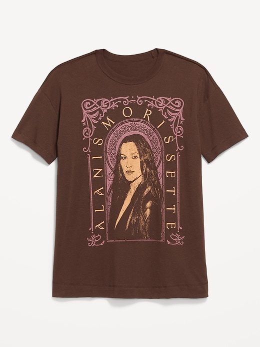 Image number 5 showing, Oversized Alanis Morissette™ T-Shirt