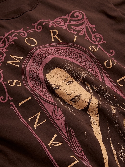 Image number 4 showing, Oversized Alanis Morissette™ T-Shirt