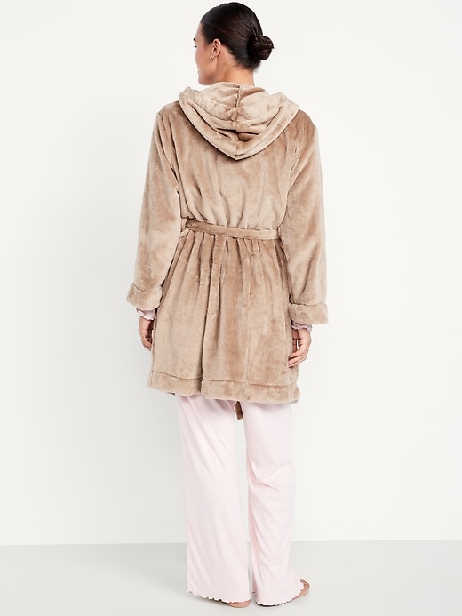 Image number 6 showing, Cozy Terry Hooded Robe