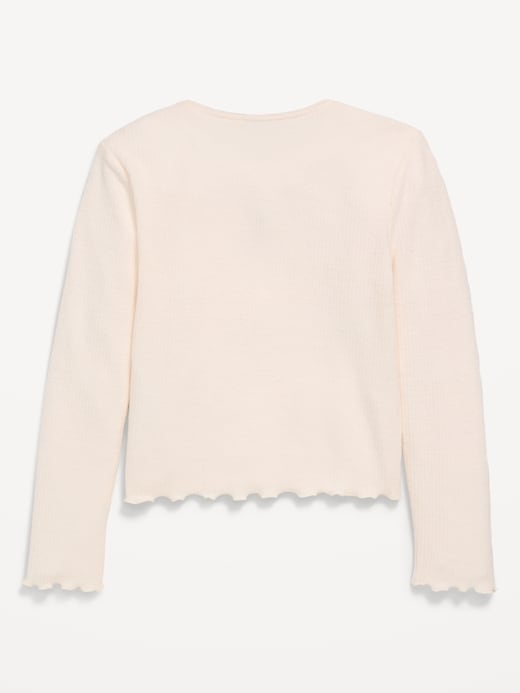 CozePlush Long-Sleeve Graphic T-Shirt for Girls
