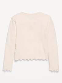 Image number 2 showing, CozePlush Long-Sleeve Graphic T-Shirt for Girls