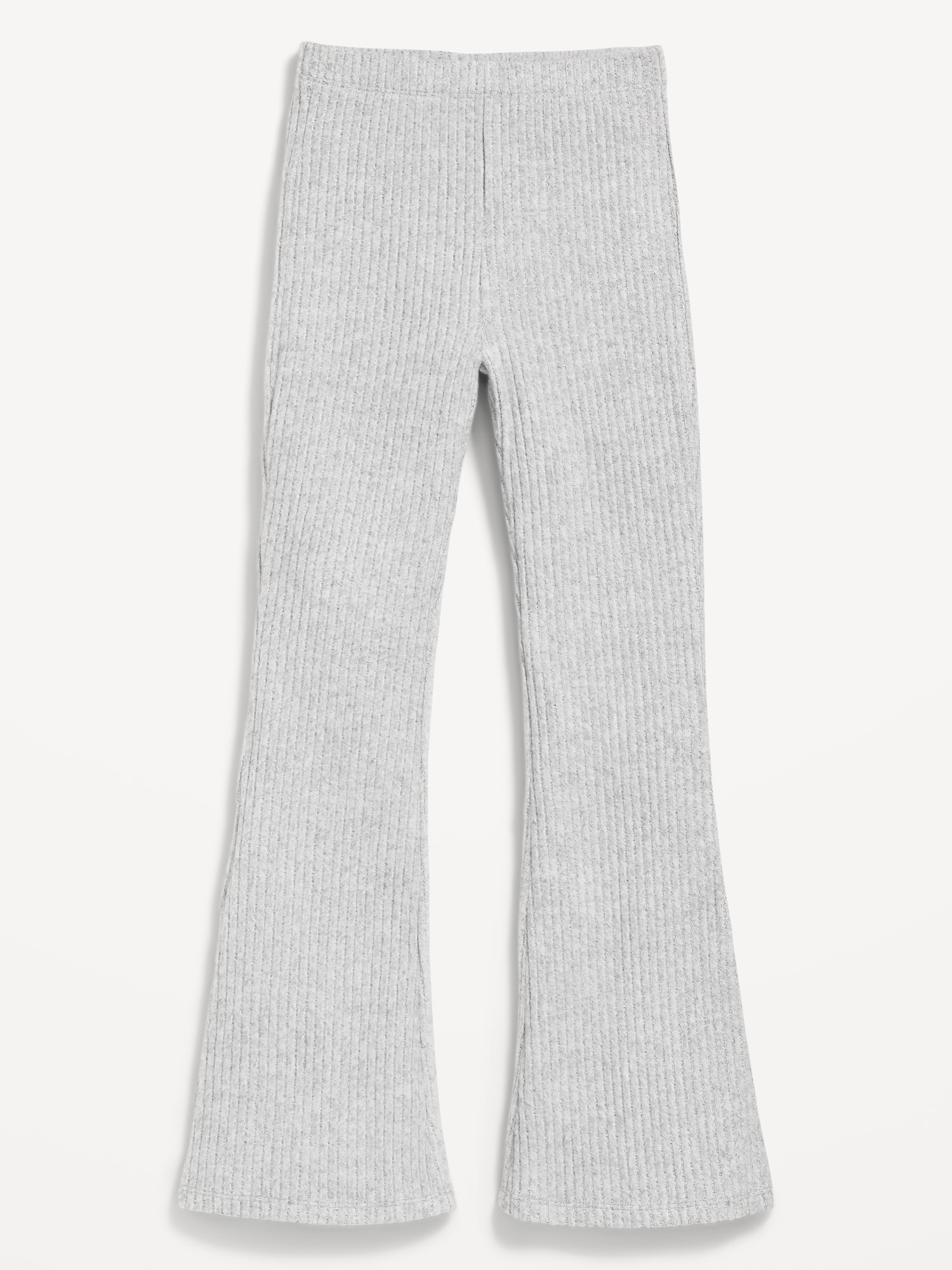 CozePlush High-Waisted Flare Leggings for Girls