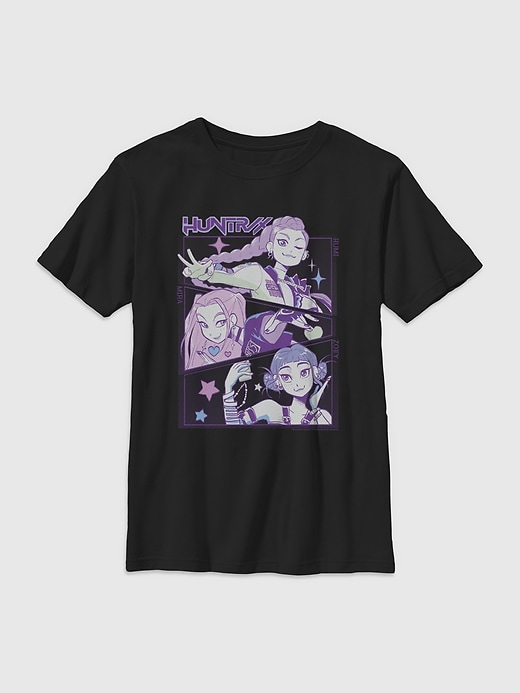 Image number 1 showing, K-Pop Demon Hunters Hero Group Graphic T-Shirt For Kids