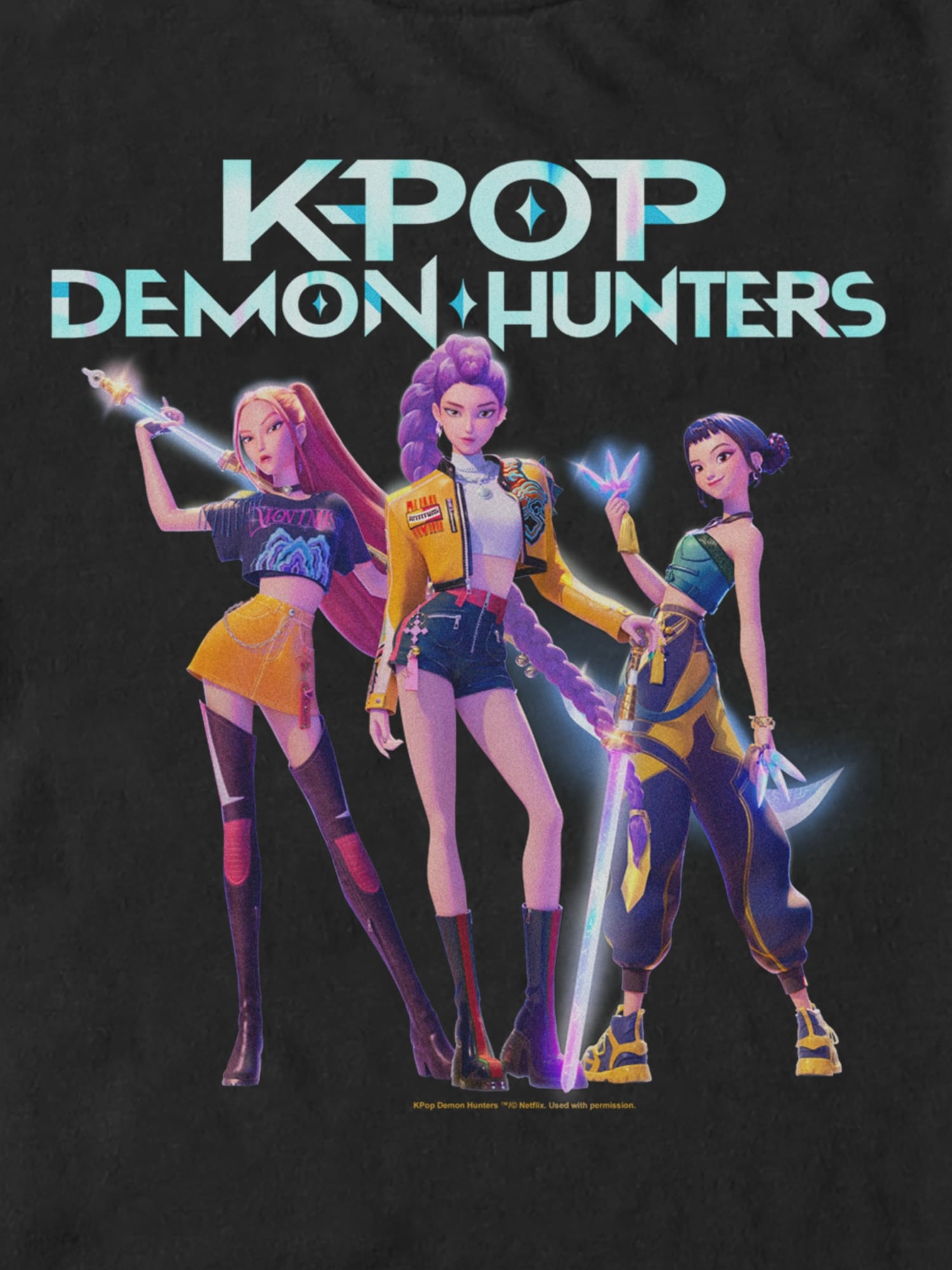 Kpop Demon Hunters Graphic T-Shirt - Fantasy Pop Culture Tee For Adults & Kids (Multiple Sizes) 10 thumbnail image