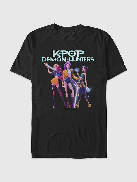 Image number 1 showing, K-Pop Demon Hunters Hero Group Graphic T-Shirt