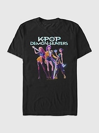 Image number 1 showing, K-Pop Demon Hunters Hero Group Graphic T-Shirt