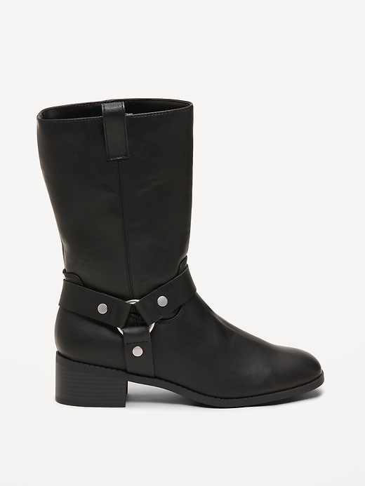 Image number 4 showing, Faux-Leather Boots for Women