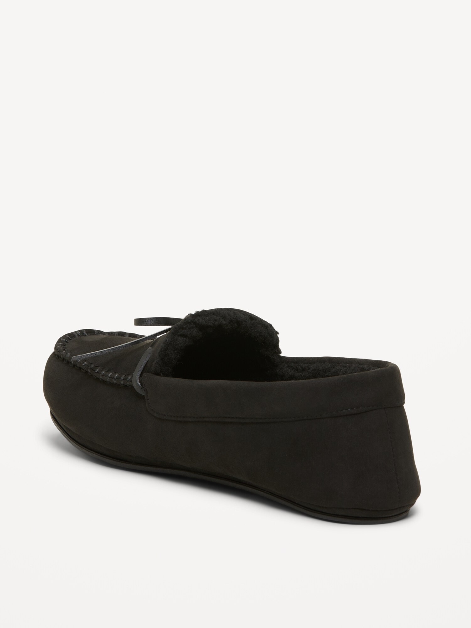 Gap Mens Suede Mule GAP Felt Upper & Faux Suede Buckle Clogs Light Gray Women main image 2