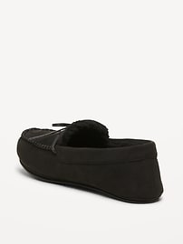 Image number 4 showing, Faux-Suede Sherpa-Lined Moccasins for Men