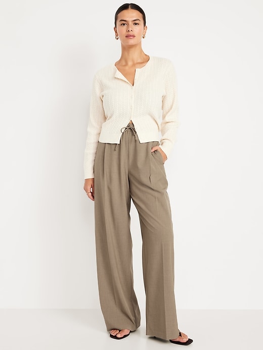 Image number 7 showing, High-Waisted Billie Wide-Leg Trouser
