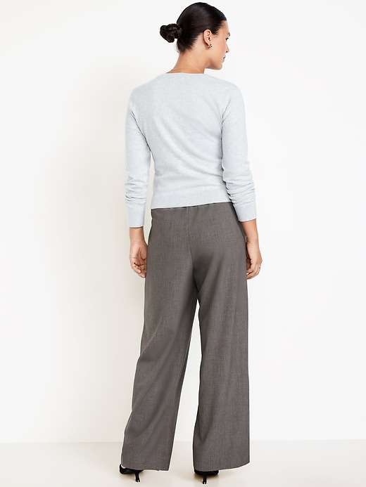 Image number 7 showing, High-Waisted Billie Wide-Leg Trouser