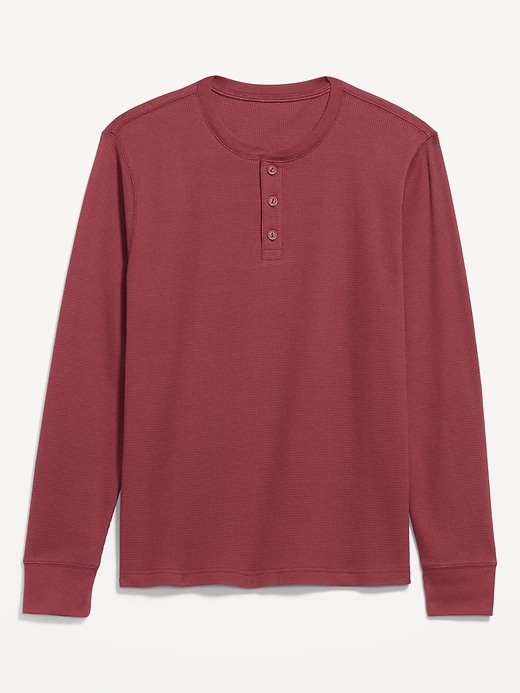 Image number 4 showing, Waffle Henley T-Shirt