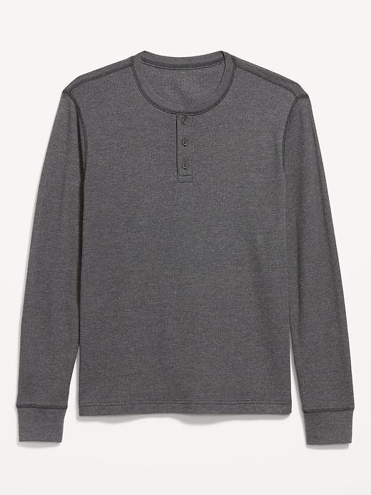 Image number 4 showing, Waffle Henley T-Shirt