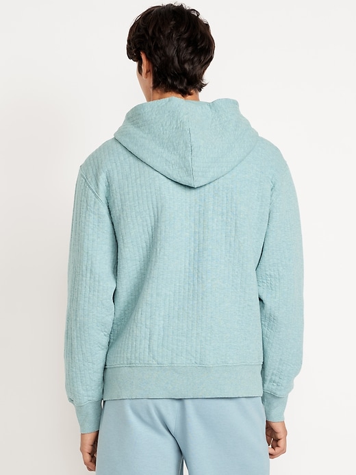 Image number 2 showing, Essential Quilted Fleece Hoodie