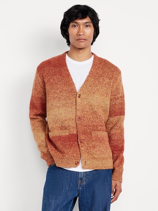 Image number 1 showing, Wool-Blend Ombré Cardigan