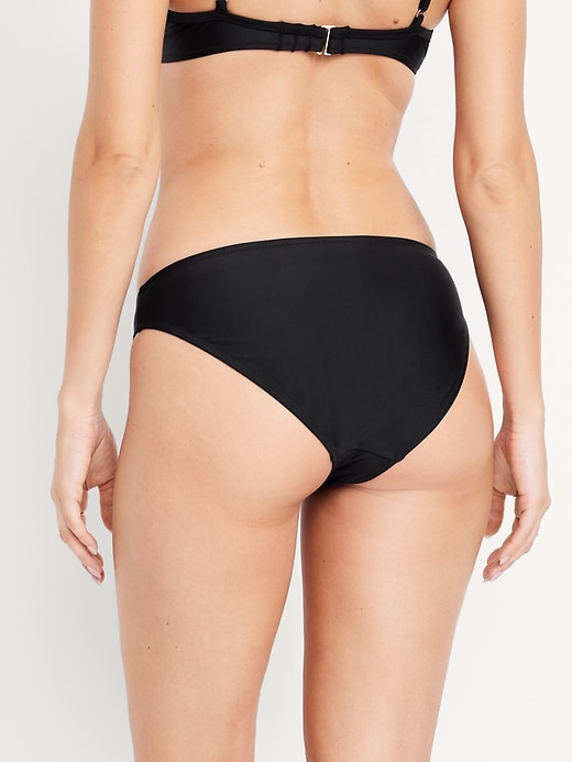 Image number 2 showing, Mid-Rise Bikini Swim Bottoms