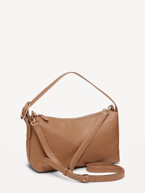 Convertible Carrie Crossbody Bag - Toffee