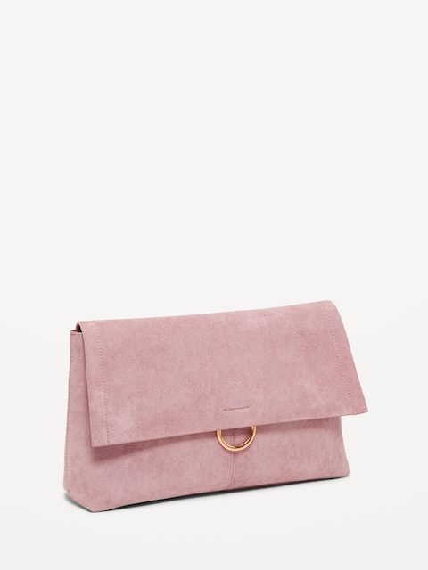Romantic Oversized Clutch - Blush