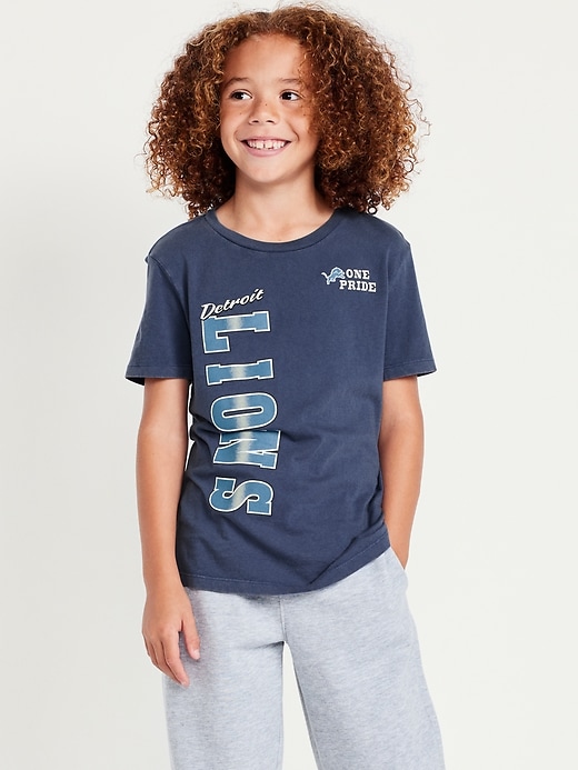 Image number 2 showing, NFL™ Detroit Lions™ Gender-Neutral Graphic T-Shirt for Kids