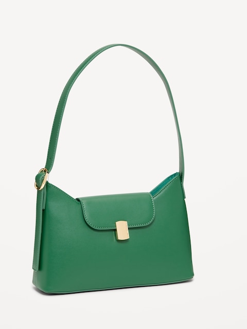 Preppy Shoulder Bag - Green