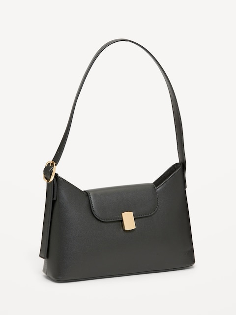 Preppy Shoulder Bag - Black Jack