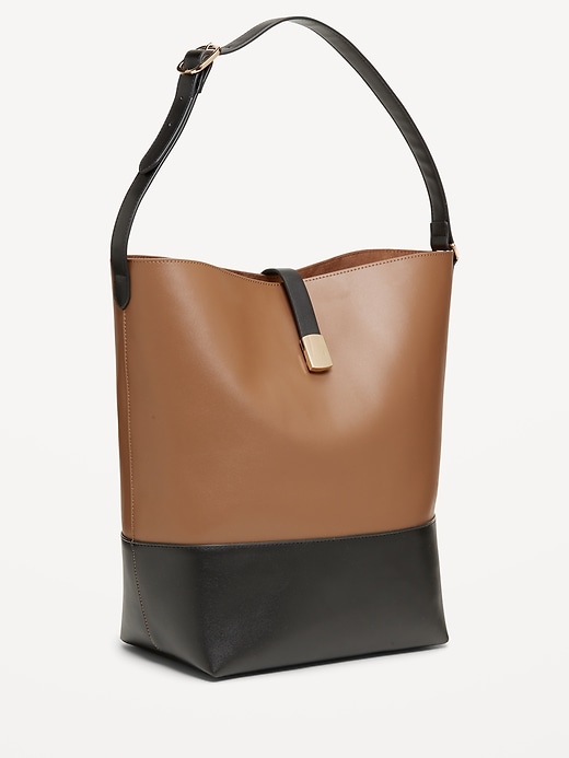 Image number 1 showing, Large Preppy Bucket Bag
