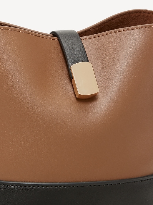 Image number 4 showing, Small Preppy Bucket Crossbody Bag