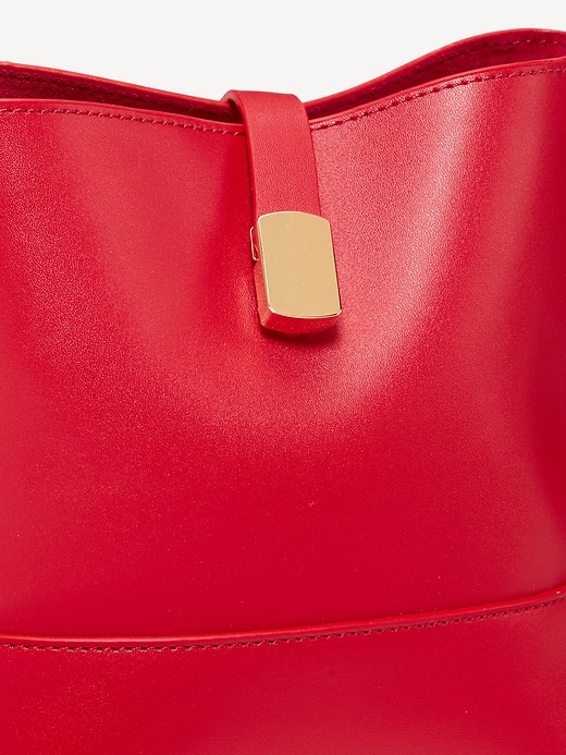 Image number 4 showing, Small Preppy Bucket Crossbody Bag