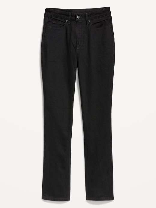 Image number 6 showing, Curvy Extra High-Waisted Straight Jeans