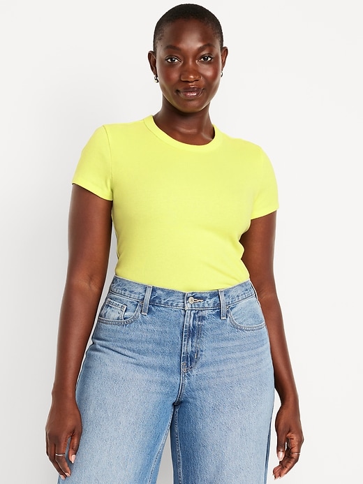 Image number 4 showing, Snug Crop T-Shirt