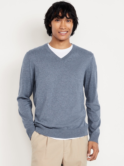 Image number 1 showing, V-Neck Sweater