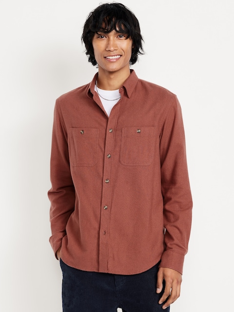 Flannel Pocket Shirt - Cherry Birch